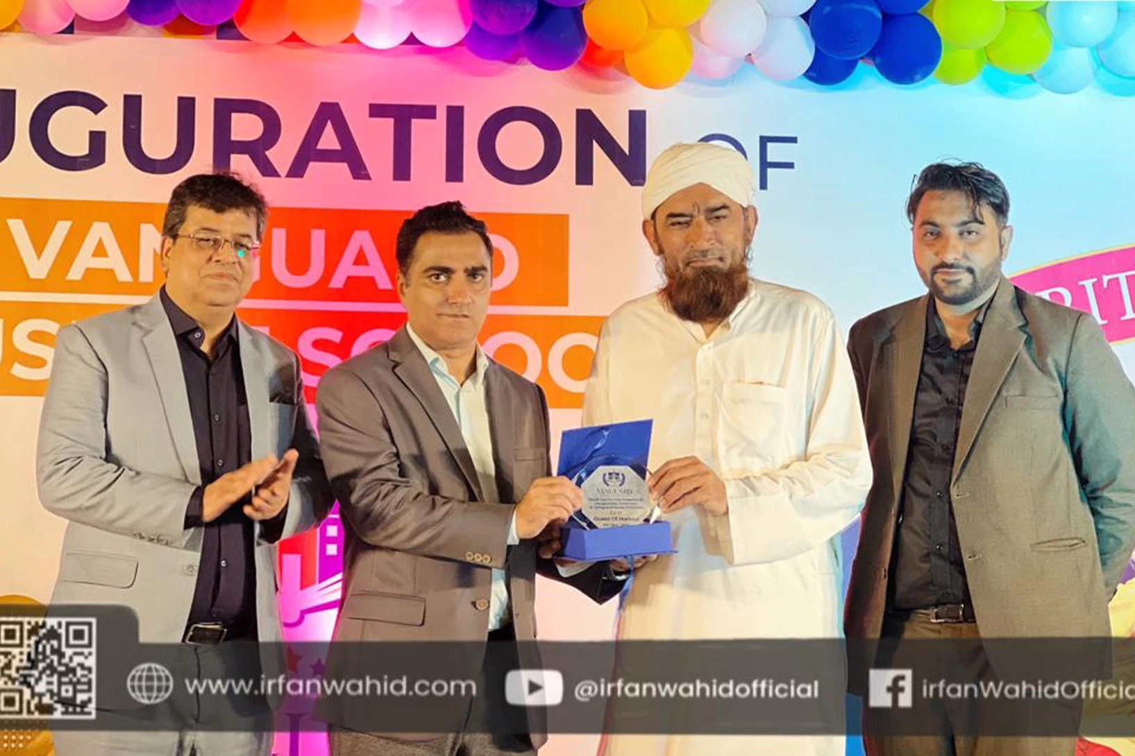 CEO Irfan Wahid Inaugurates Vanguard School – A New Milestone